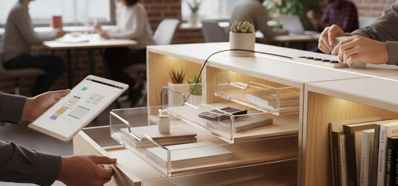 smart storage solutions for small office spaces in india